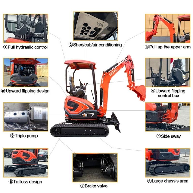 2,5 Tonnen Digger Minibagger Preis